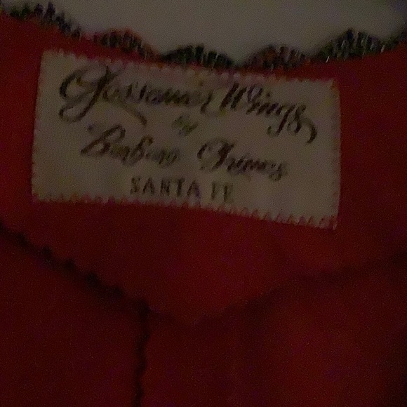 Red suede top - Picture 2 of 3